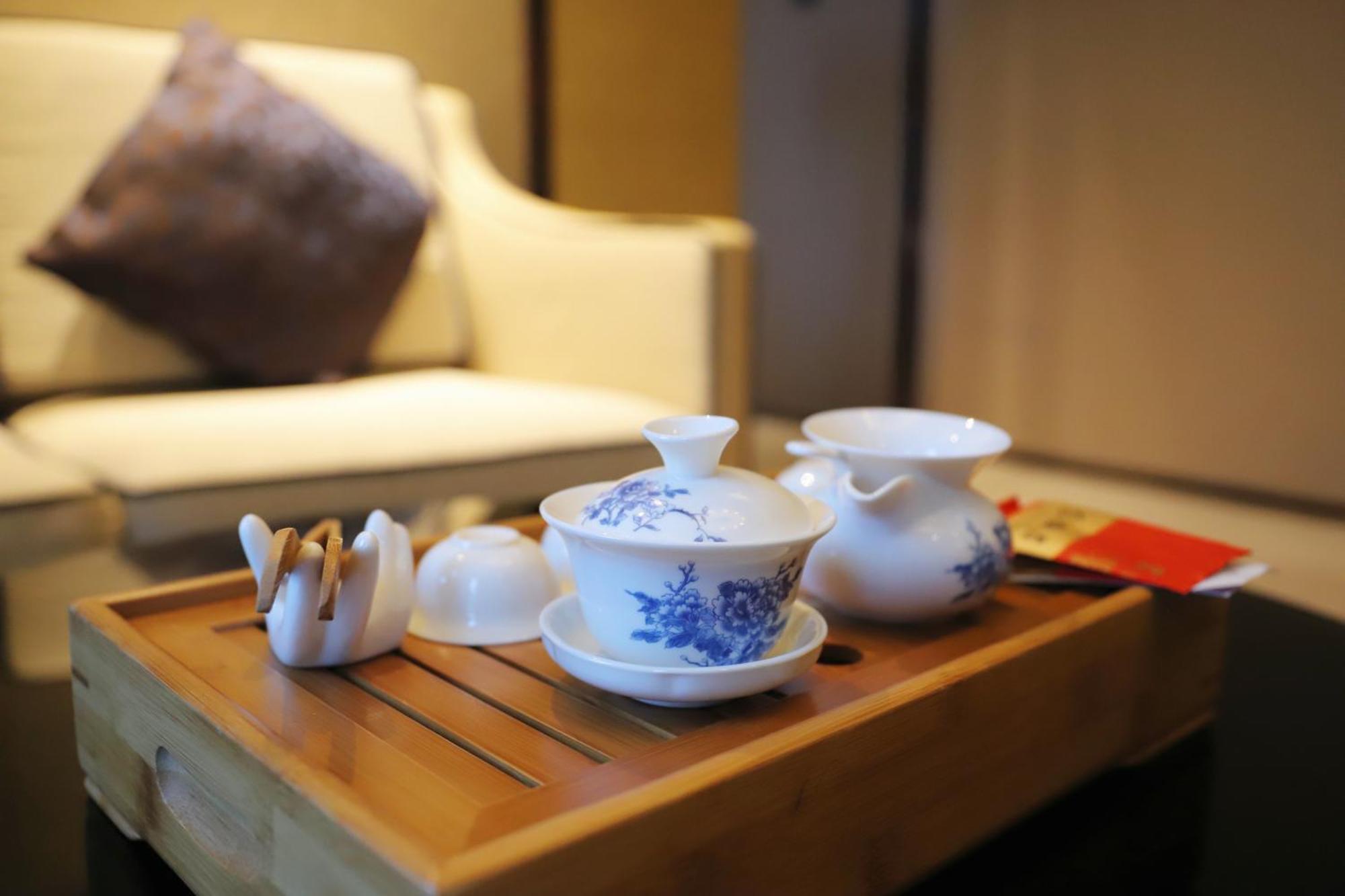 Wanda Realm Jinhua Hotel Bagian luar foto