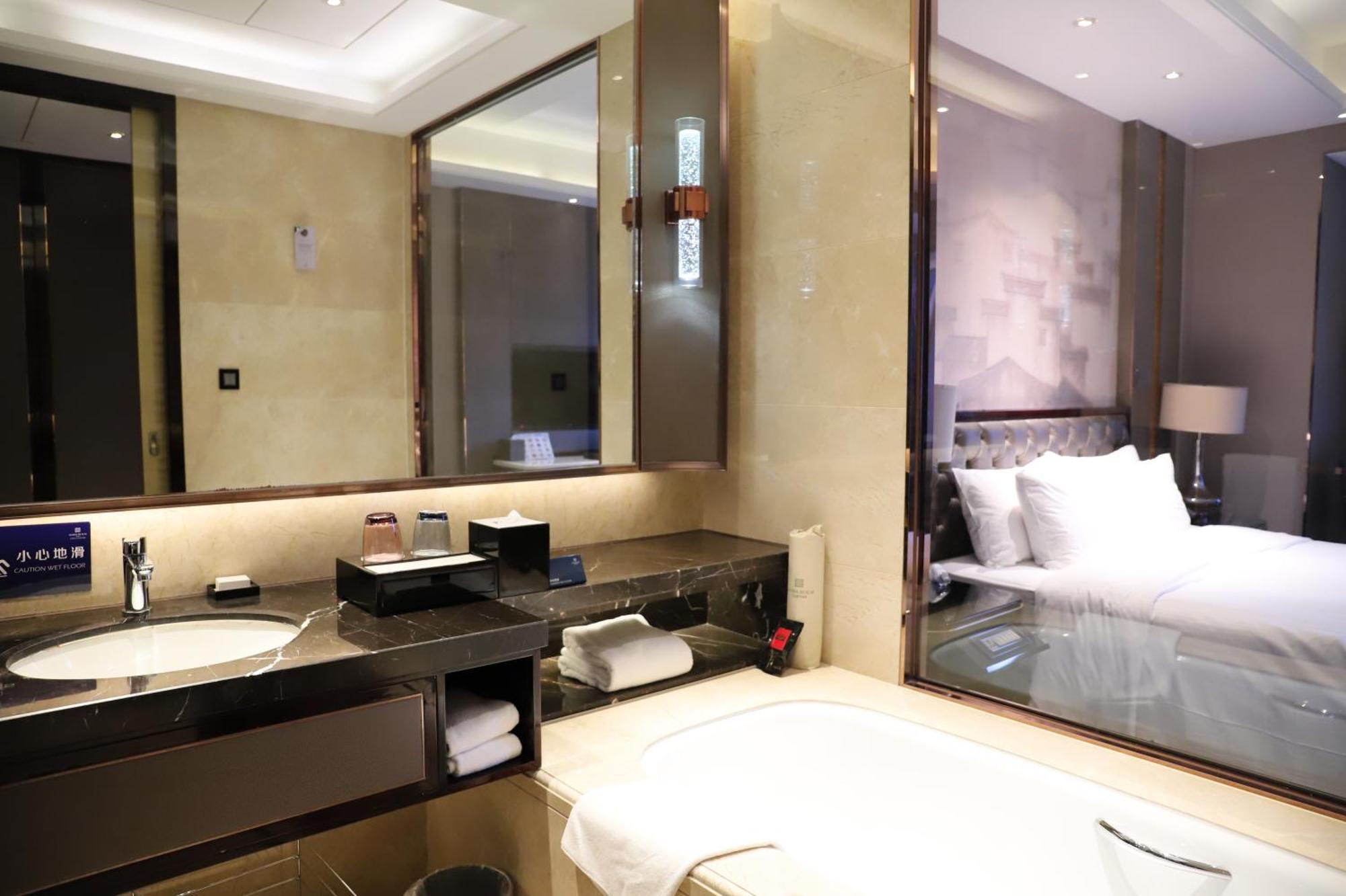 Wanda Realm Jinhua Hotel Bagian luar foto